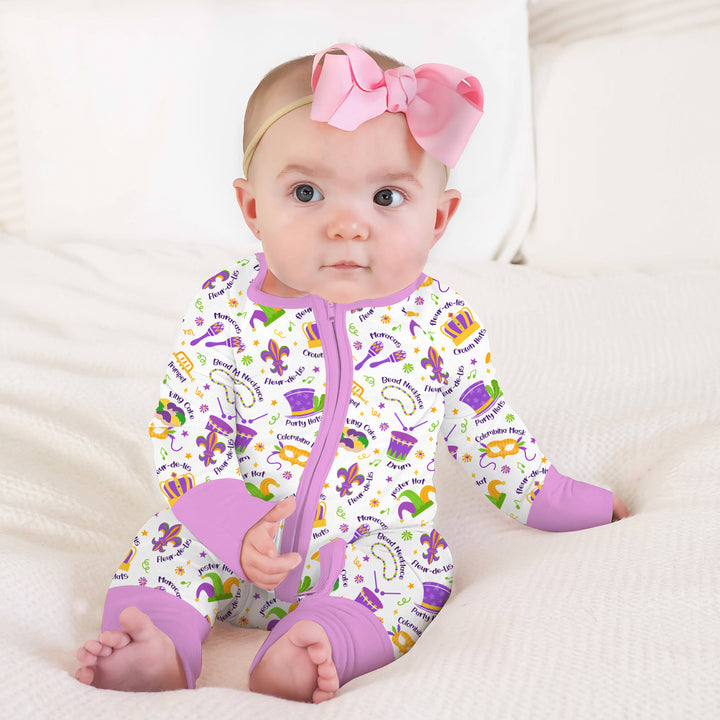 Mardi Gras Family Matching Convertible Zippy