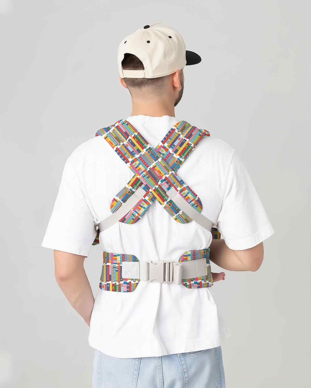 Rainbow Bookshelf Baby Carrier