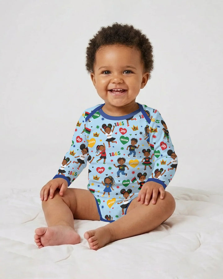 Celebrate Juneteenth Freedom Bamboo Bodysuit