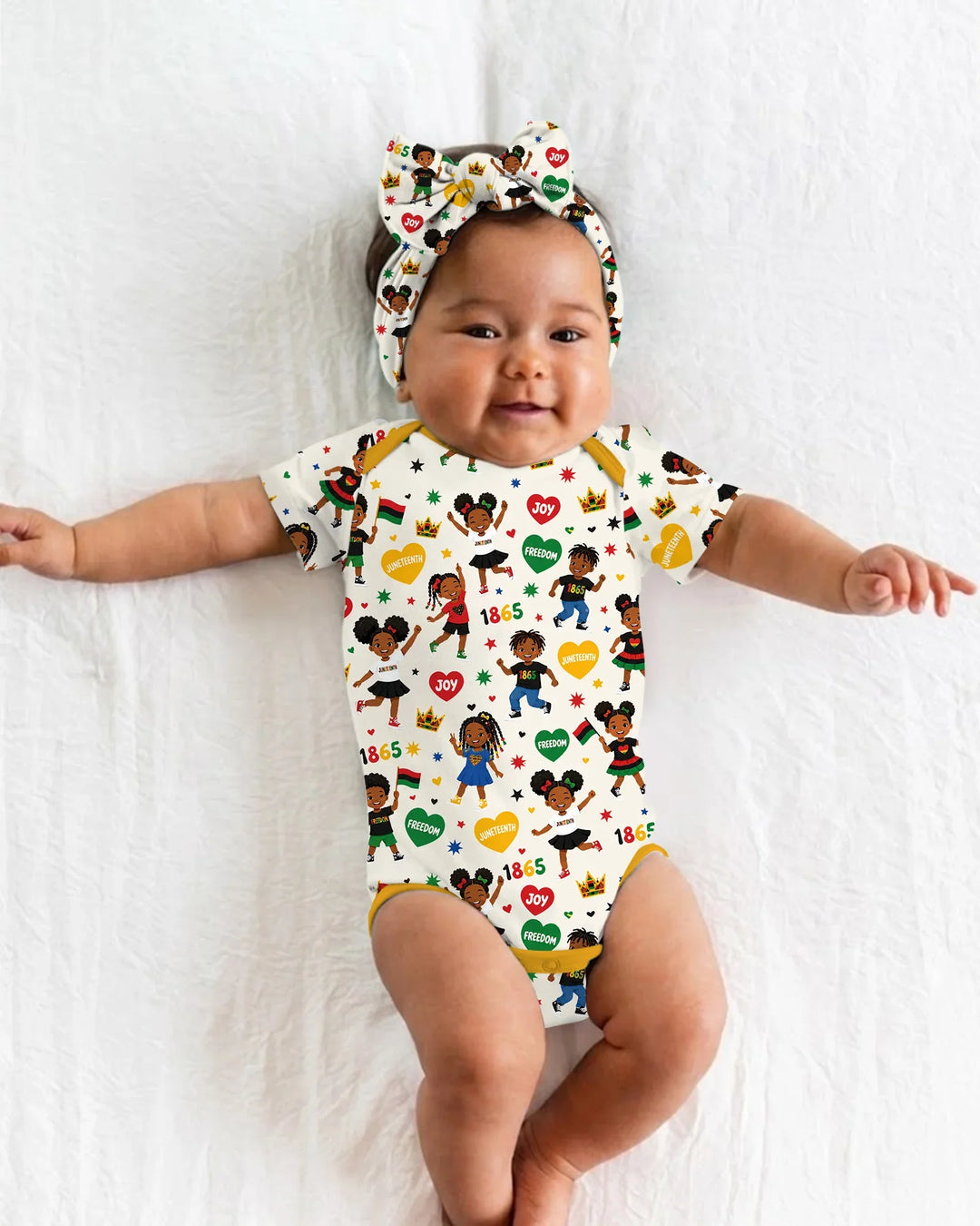Celebrate Juneteenth Freedom Bamboo Bodysuit