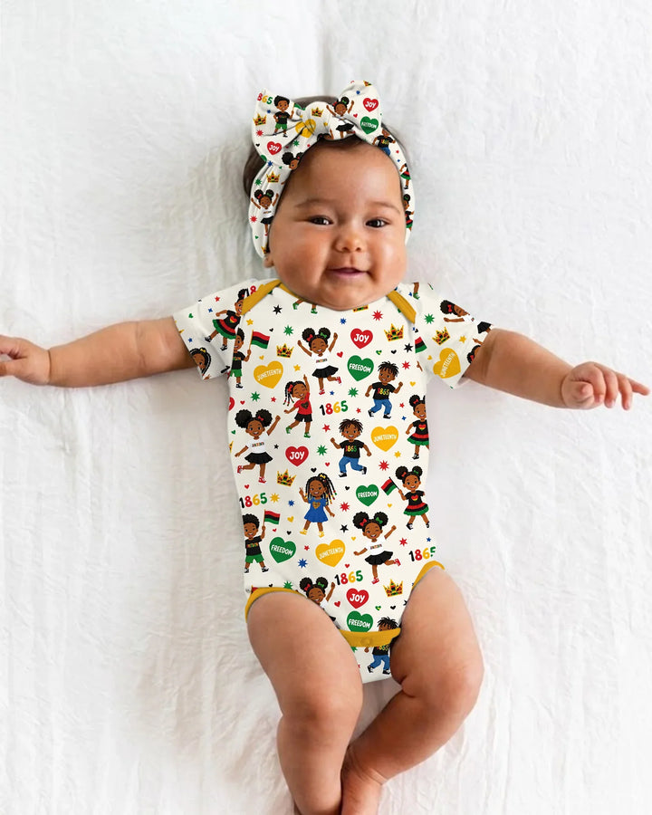 Celebrate Juneteenth Freedom Bamboo Bodysuit