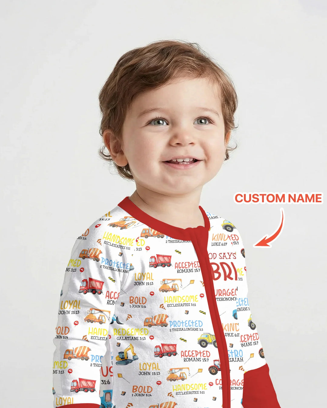 Gerippte Babykleidung mit individuellem Foto - Weich &amp; Skizzenhaft