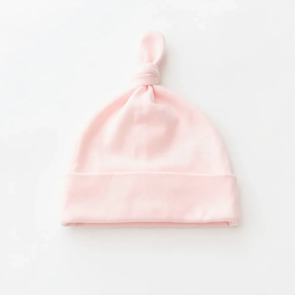 Solid Color Bamboo Knotted Hat