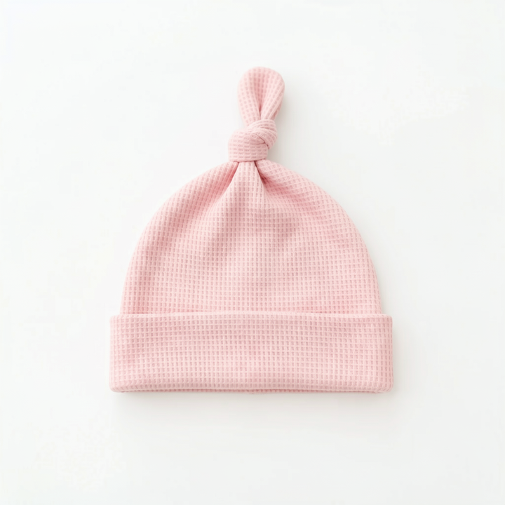 Waffle Bamboo Knotted Hat