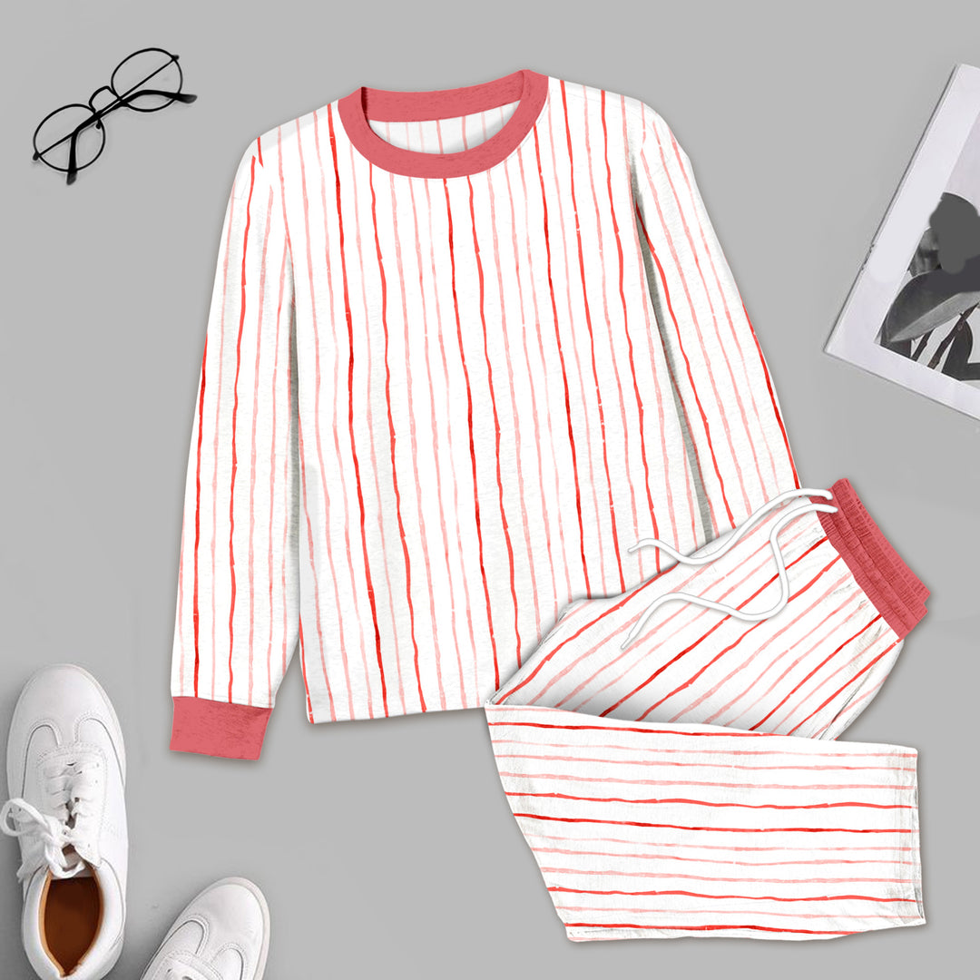 Bamboo Pink Stripes Outfit for Men – Bold and Relaxed