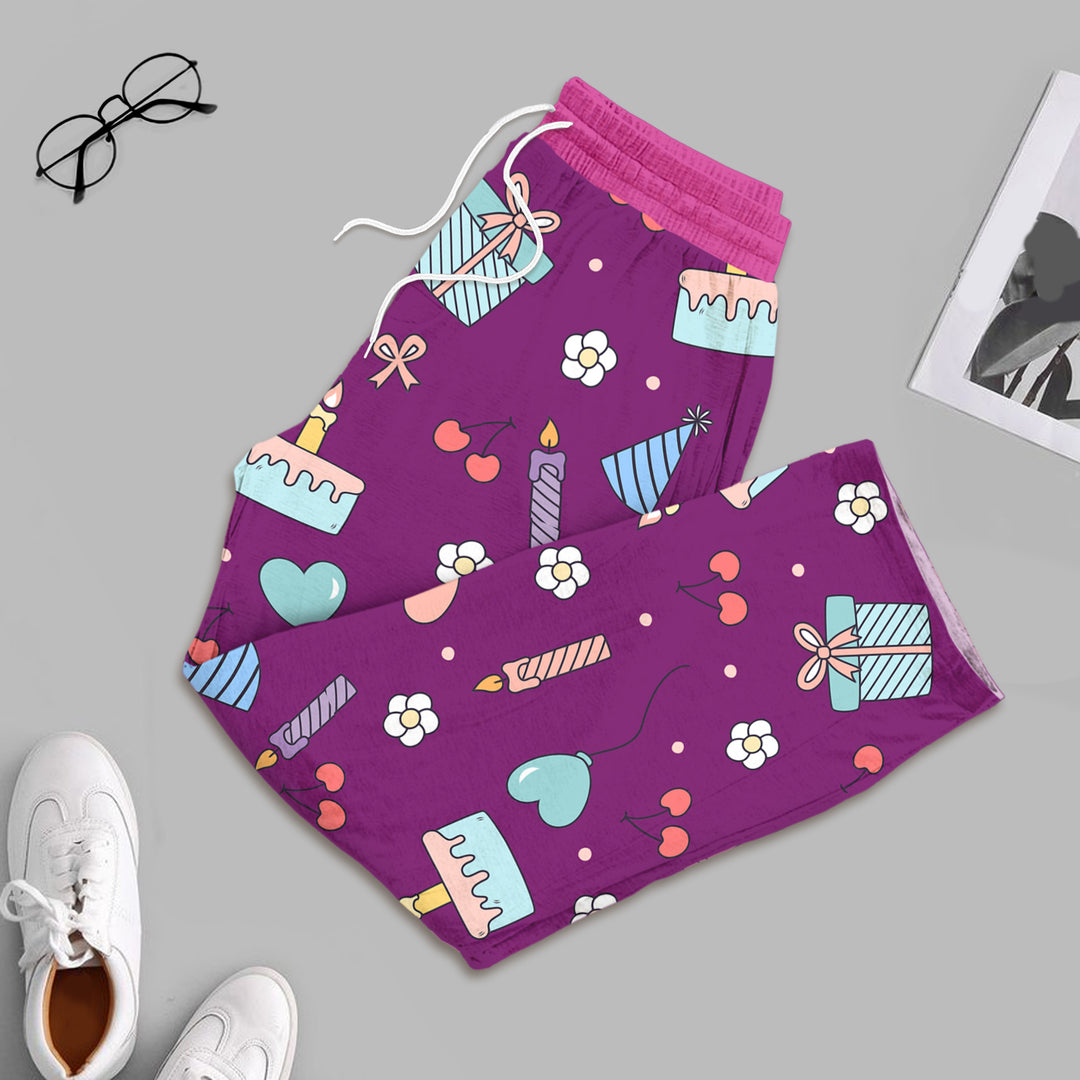 Bamboo Purple Birthday Wishes Outfit for Men – Stylish and Relaxed