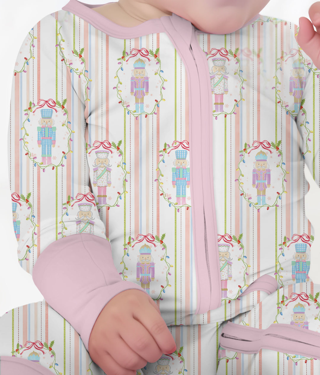 Gerippte Babykleidung mit individuellem Foto - Weich &amp; Skizzenhaft