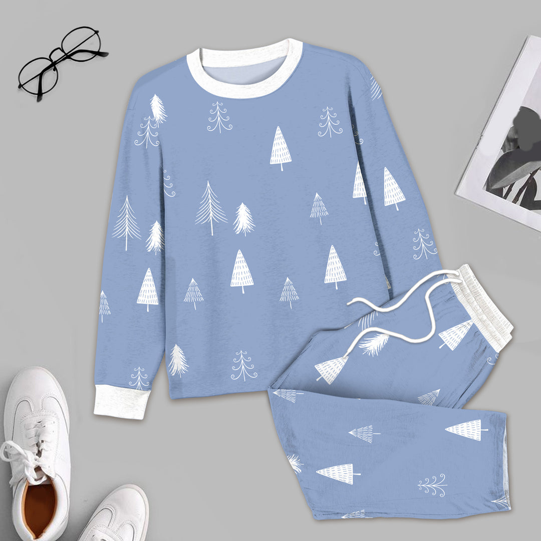 Bamboo Winter Trees Outfit for Men – Stylish and Relaxed