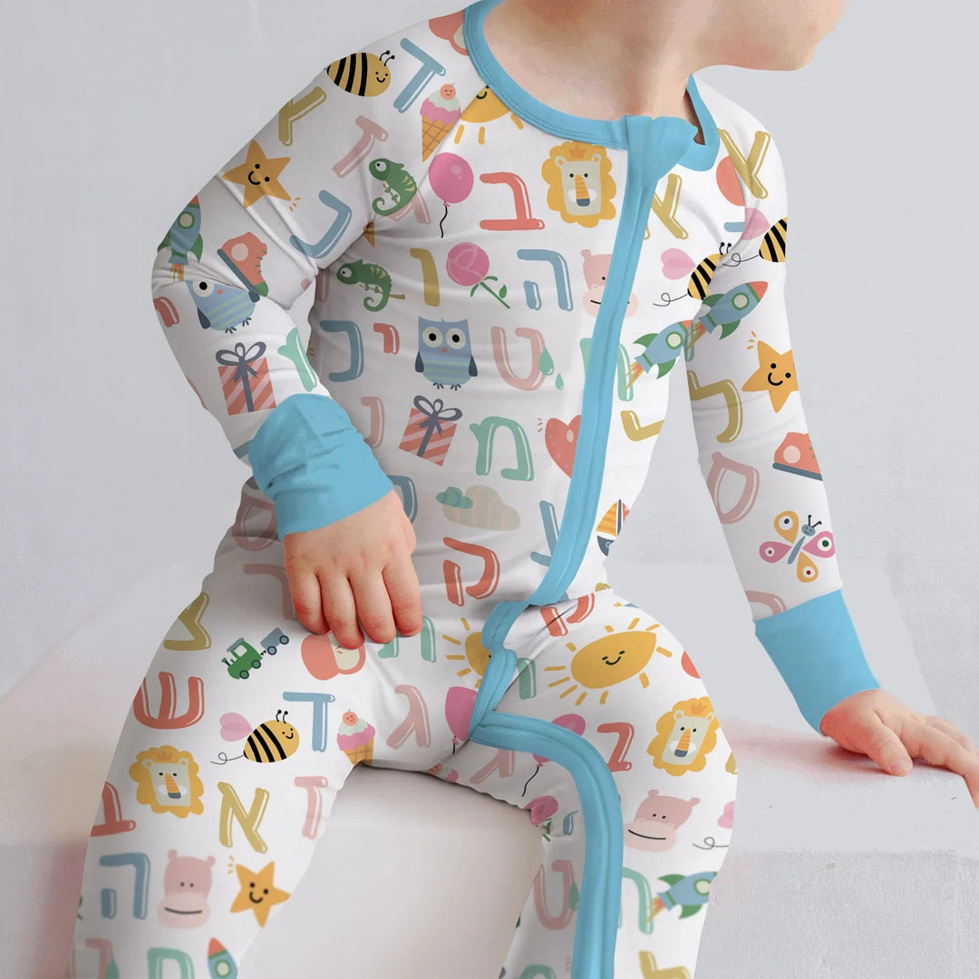 Hebrew Alphabet Convertible Zippy
