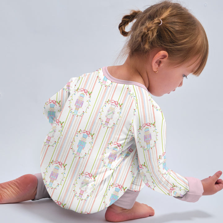 Gerippte Babykleidung mit individuellem Foto - Weich &amp; Skizzenhaft
