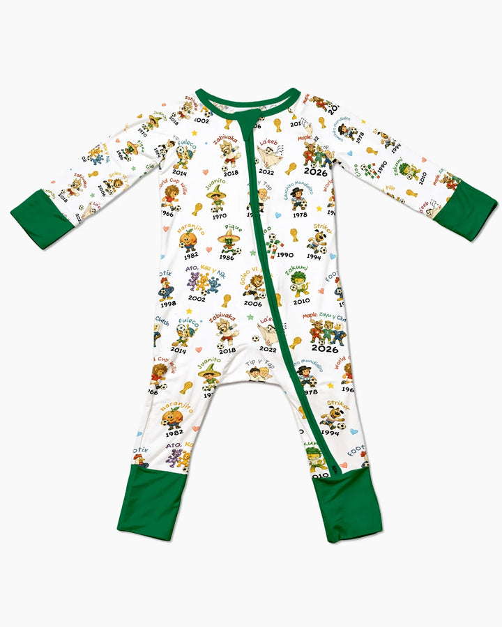 Soccer cup Mascots Bamboo Convertible Zippy