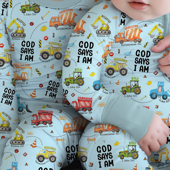 God Says I Am Boy Convertible Zippy