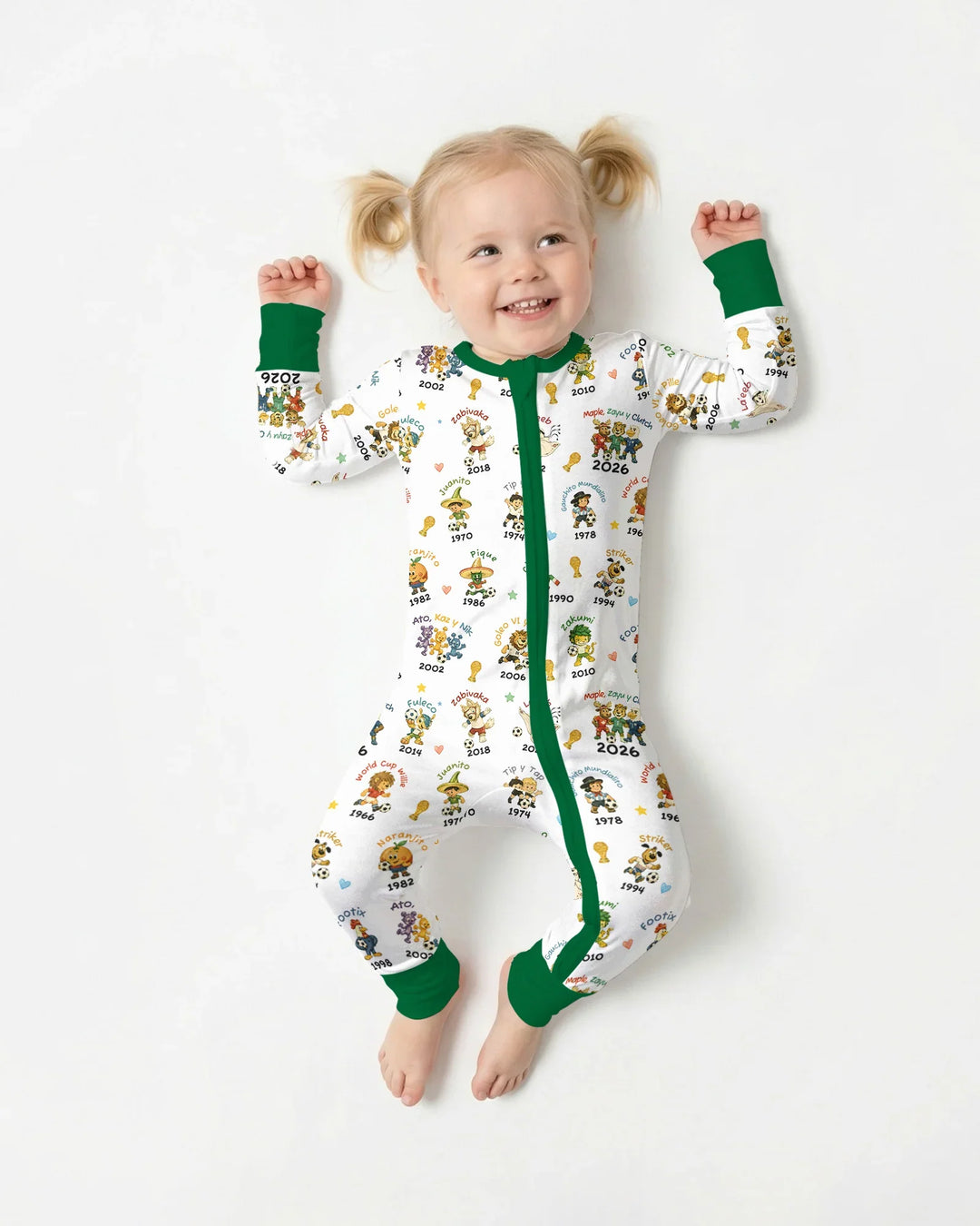 Soccer cup Mascots Bamboo Convertible Zippy