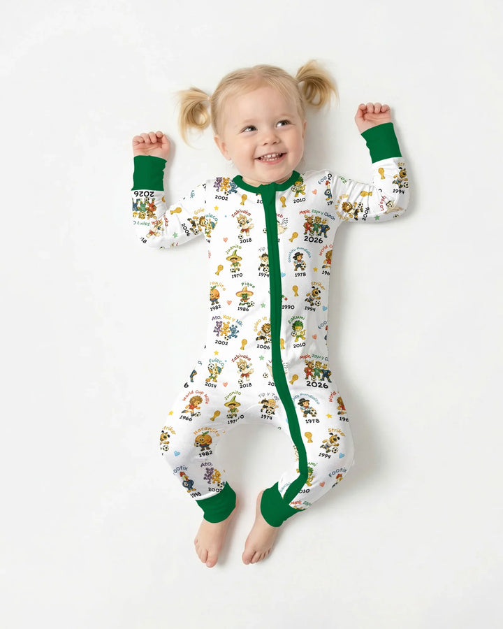 Soccer cup Mascots Bamboo Convertible Zippy