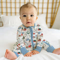 The North Pole Map Convertible Zippy , The North Pole Map Convertible Zippy - 0-3M