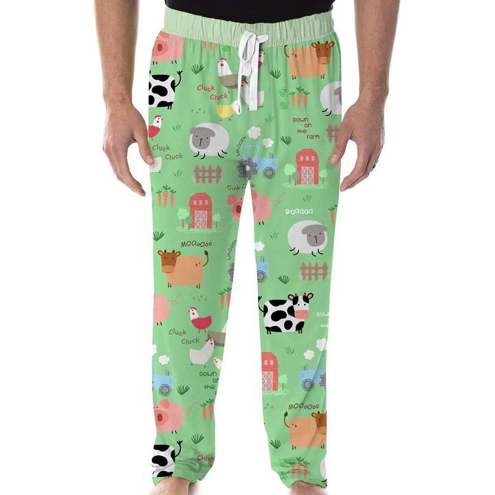Farm Yard Men's Pajama Set