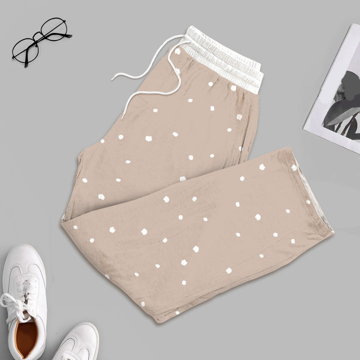 Bamboo Beige Dots Outfit for Men – Classic and Relaxed