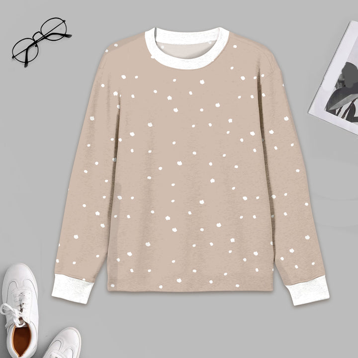 Bamboo Beige Dots Outfit for Men – Classic and Relaxed