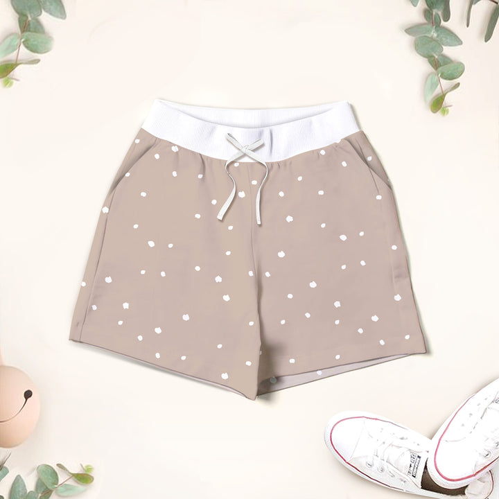 Bamboo Beige Dots Outfit for Kids – Simple and Comfortable