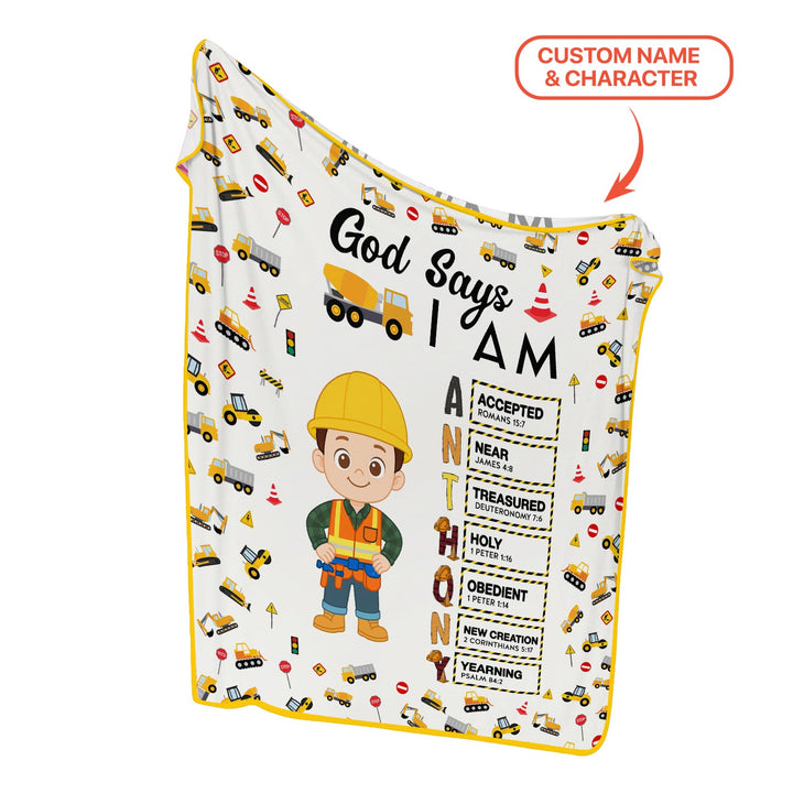 Vorlage für individuelle Kleinkinddecke