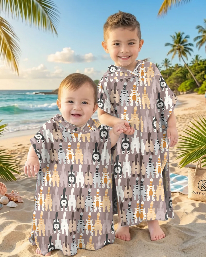 Cheeky Tails Bamboo Swim Poncho