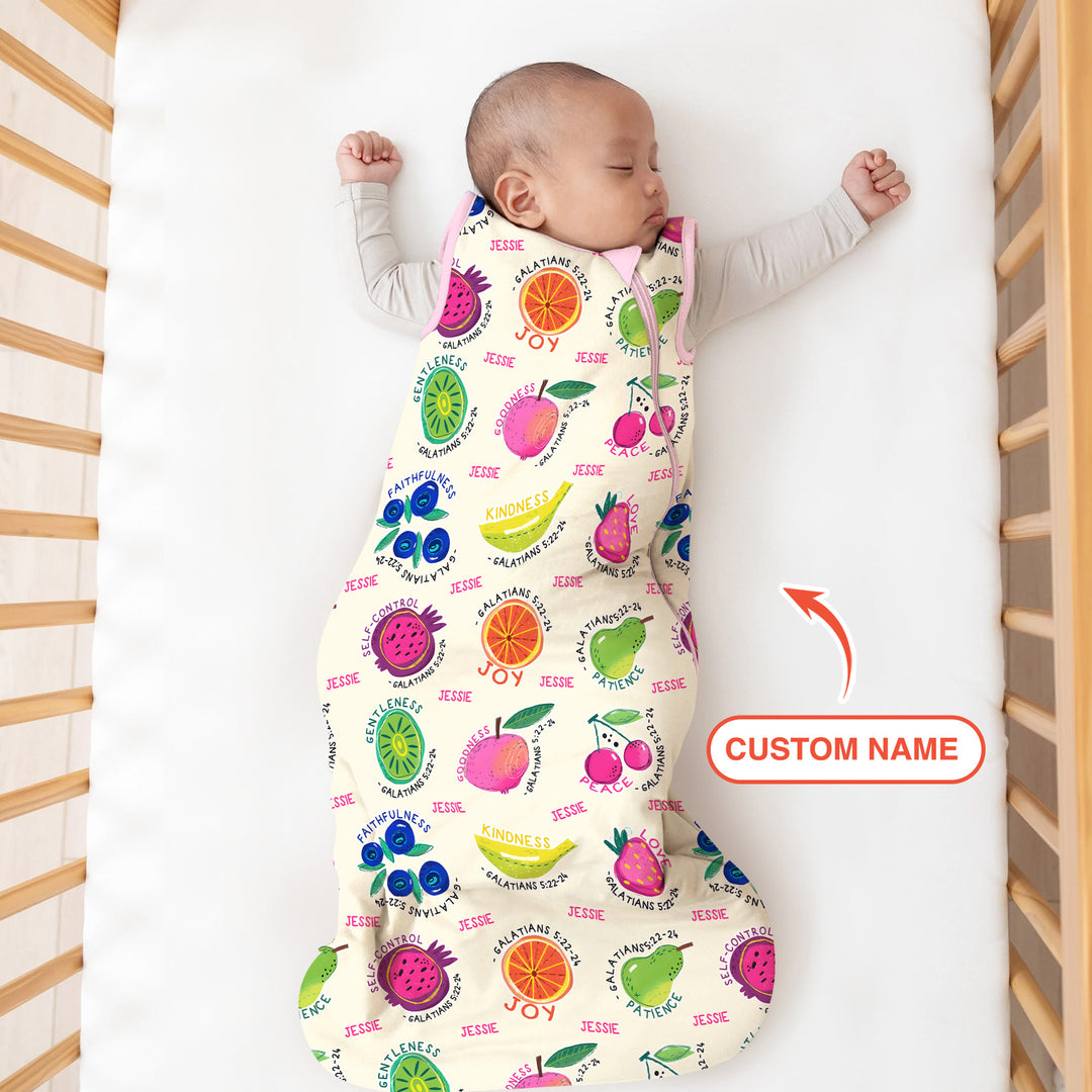 Fruit Of The Spirit Custom Name Sleep Bag