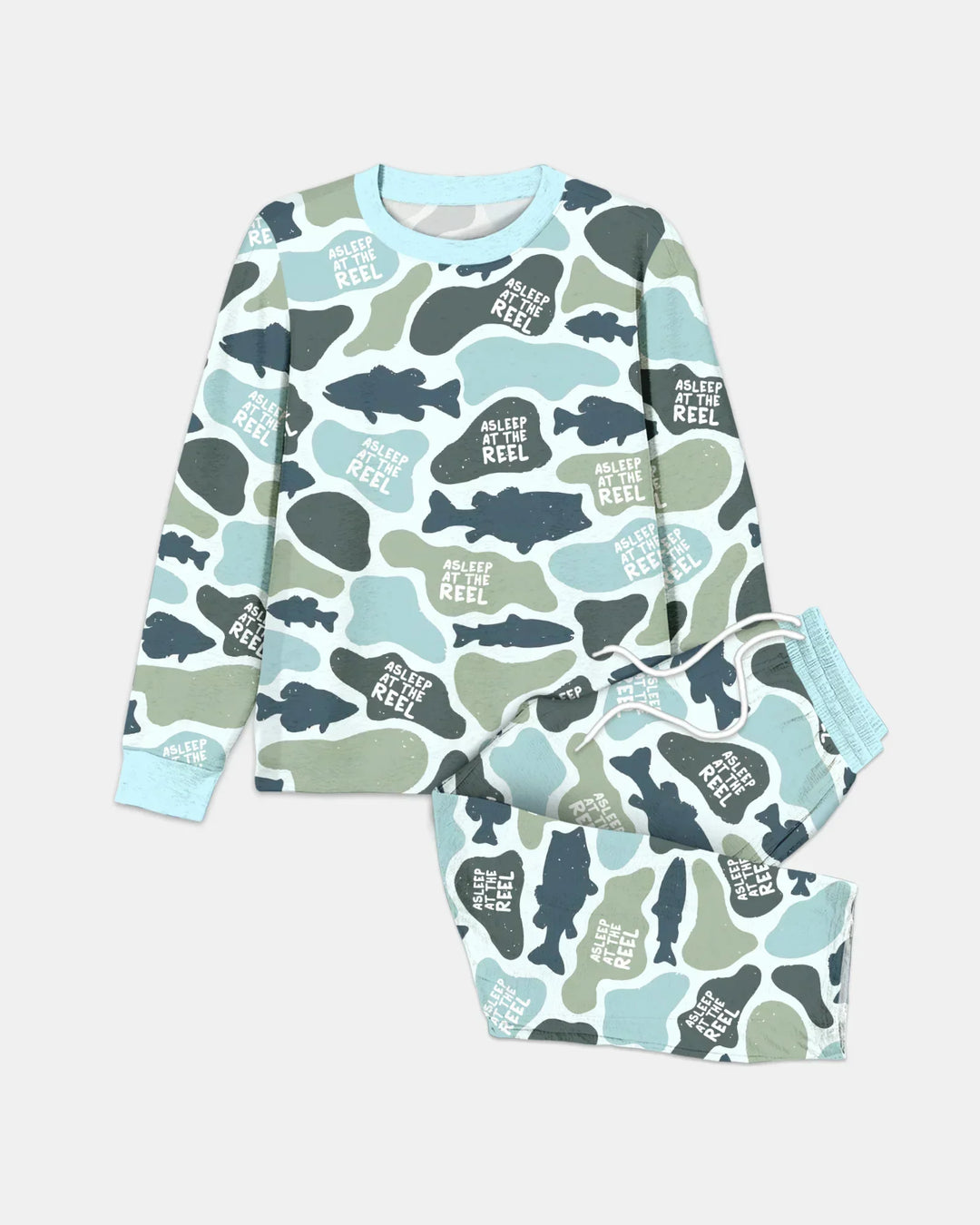 Asleep At The Reel Matching Daddy & Me Men's Pajama Set