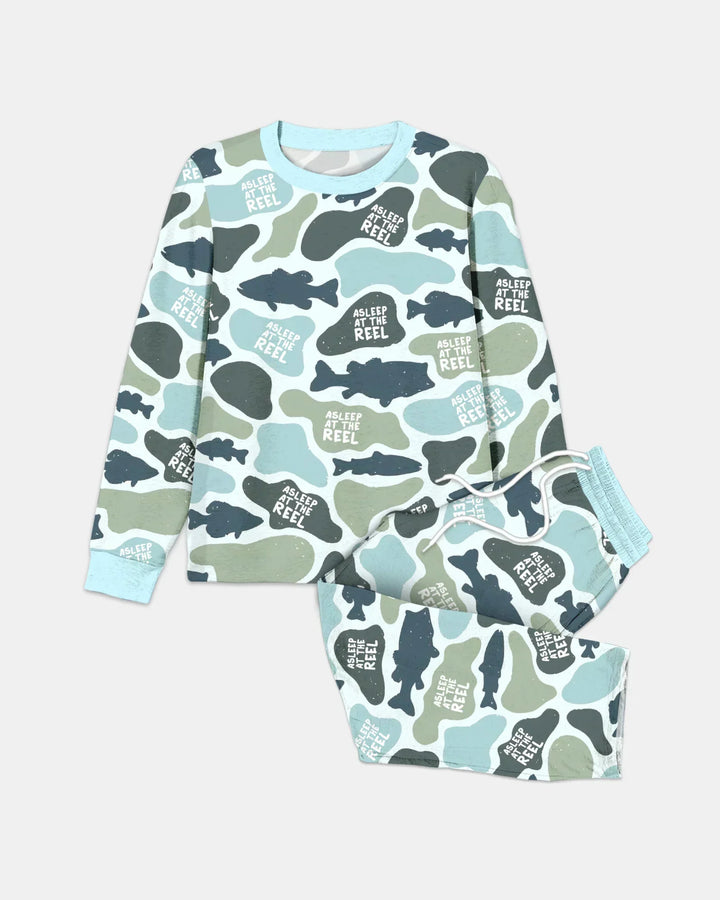 Asleep At The Reel Matching Daddy & Me Men's Pajama Set