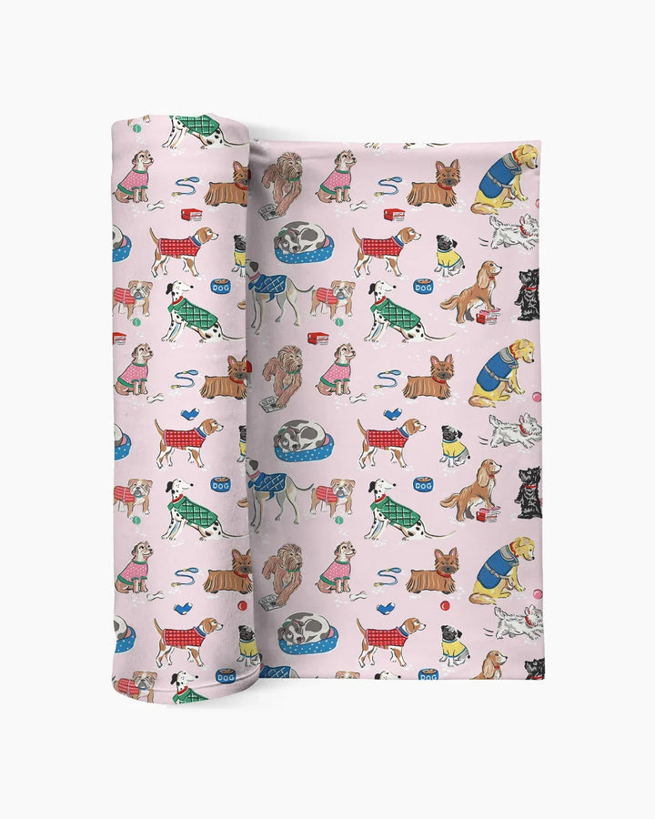 Best Bud Bark Family Matching swaddle blanket