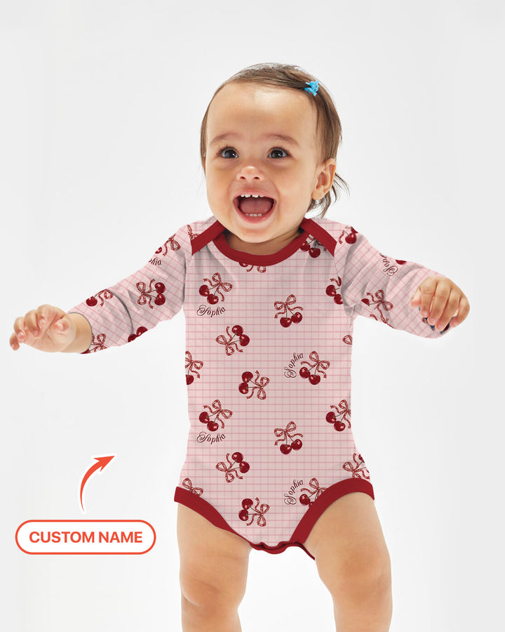 Gerippte Babykleidung mit individuellem Foto - Weich &amp; Skizzenhaft