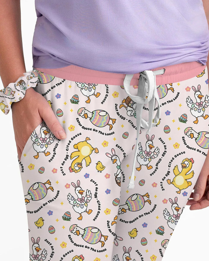 Easter Goose Family Matching Women Pajama Set