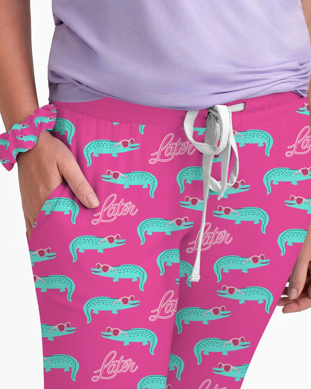 Later Gator Bamboo Women Pajama Set