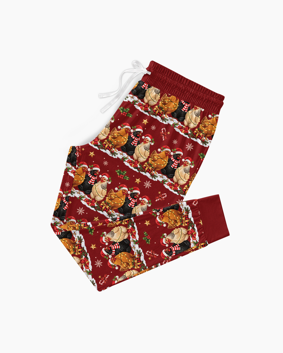 Farm Chicken Christmas Bamboo Women Pajama Set