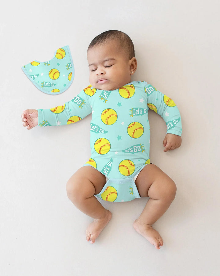 Softball Lovers Bamboo Bodysuit