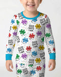 All Pieces Belong Bamboo Two Piece Long Sleeve Pajama Set