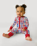 Patriotic Matchbox Family Matching Bamboo Convertible Zippy