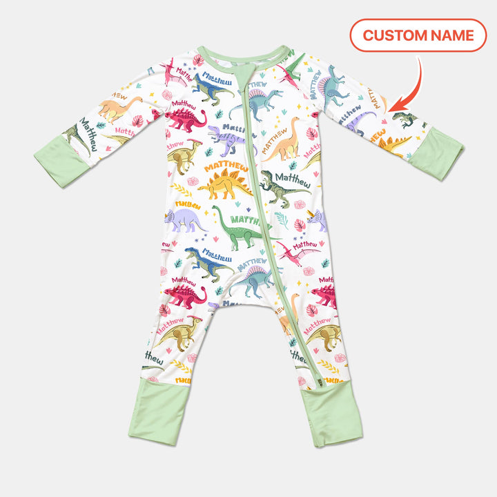 Dino Roar Custom Name Convertible Zippy