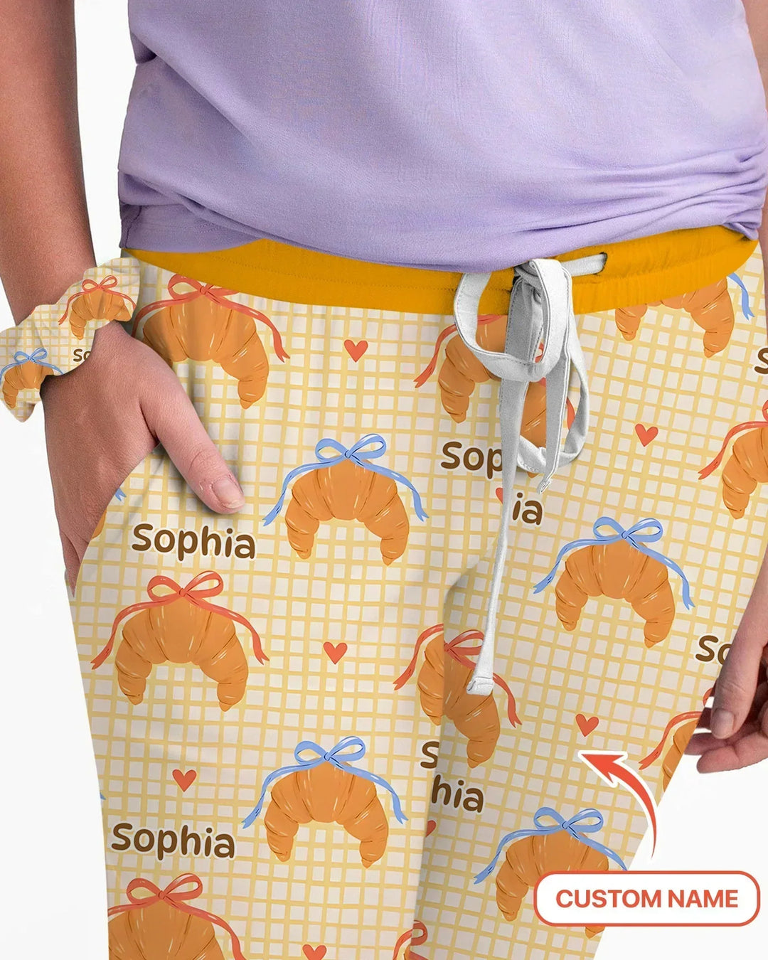 Breakfast Love Family Matching Women Pajama Set