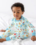 American Ice cream Bamboo Two Piece Long Sleeve Pajama Set