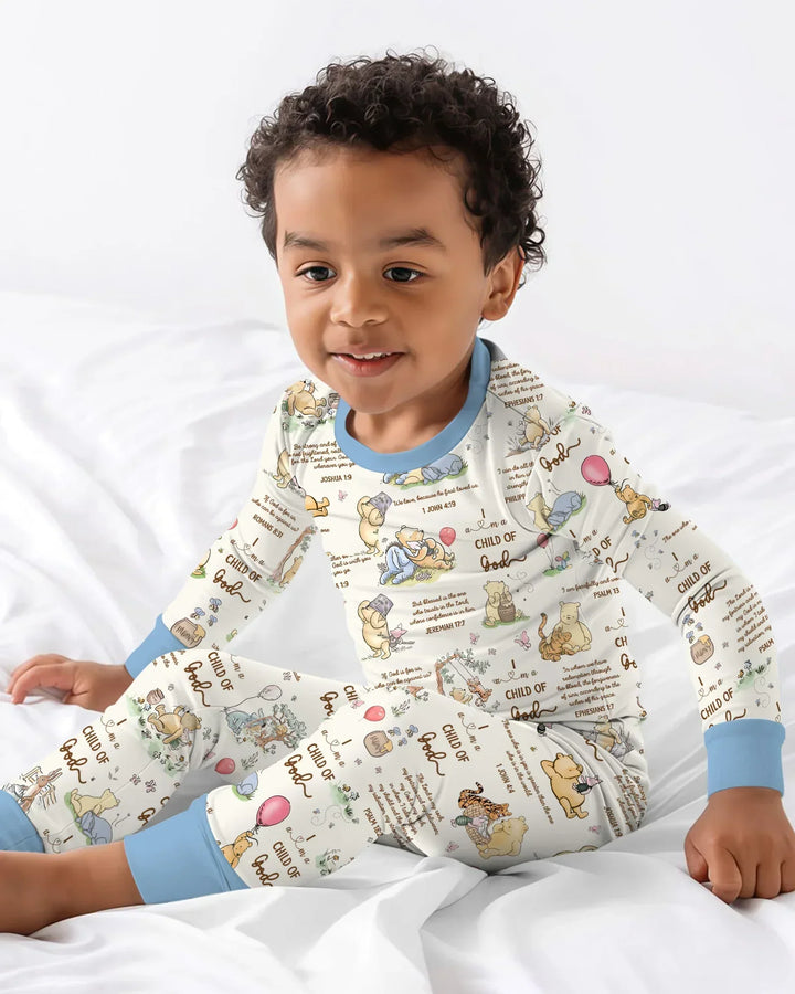 Child of God Whimsy Woodland Two Piece Long Sleeve Pajama Set
