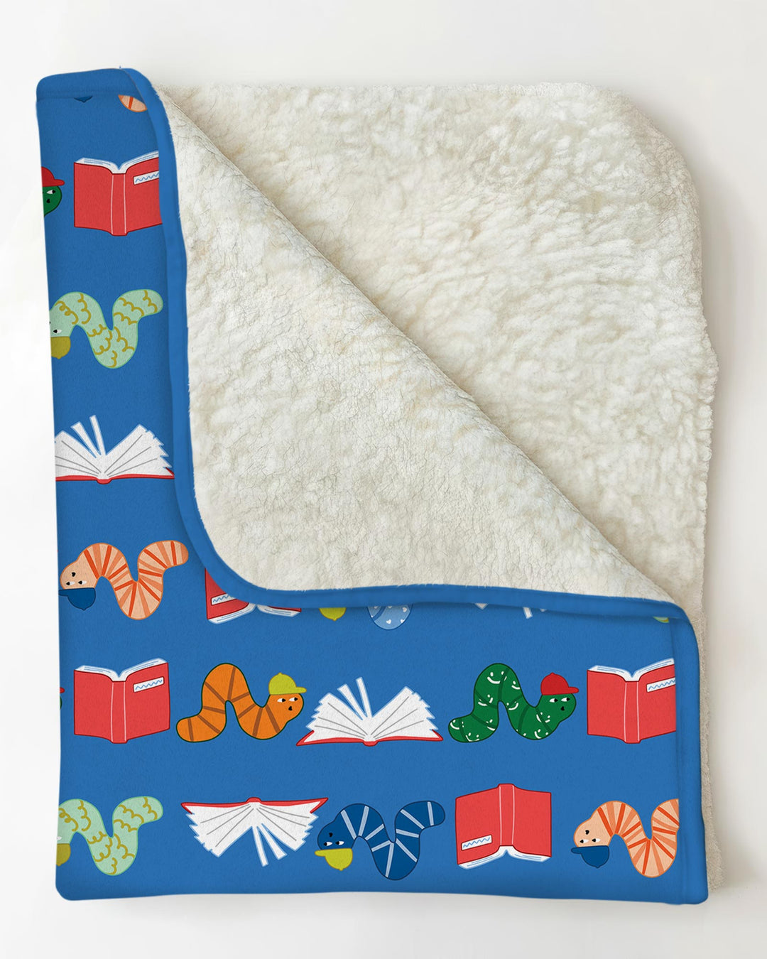 Bookworm Family Matching Bamboo Blanket