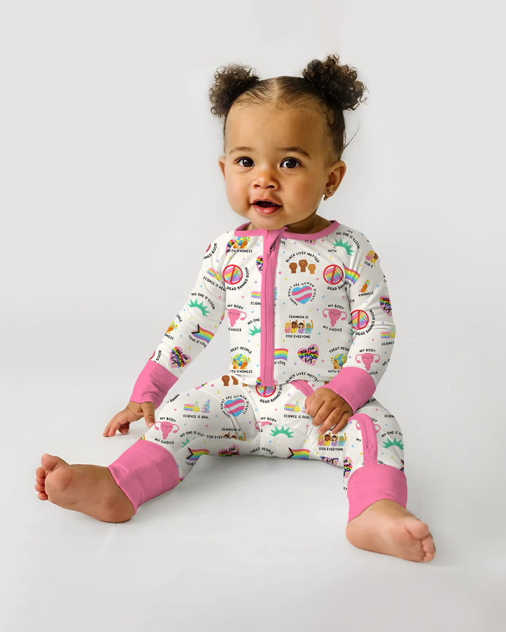 Gerippte Babykleidung mit individuellem Foto - Weich &amp; Skizzenhaft