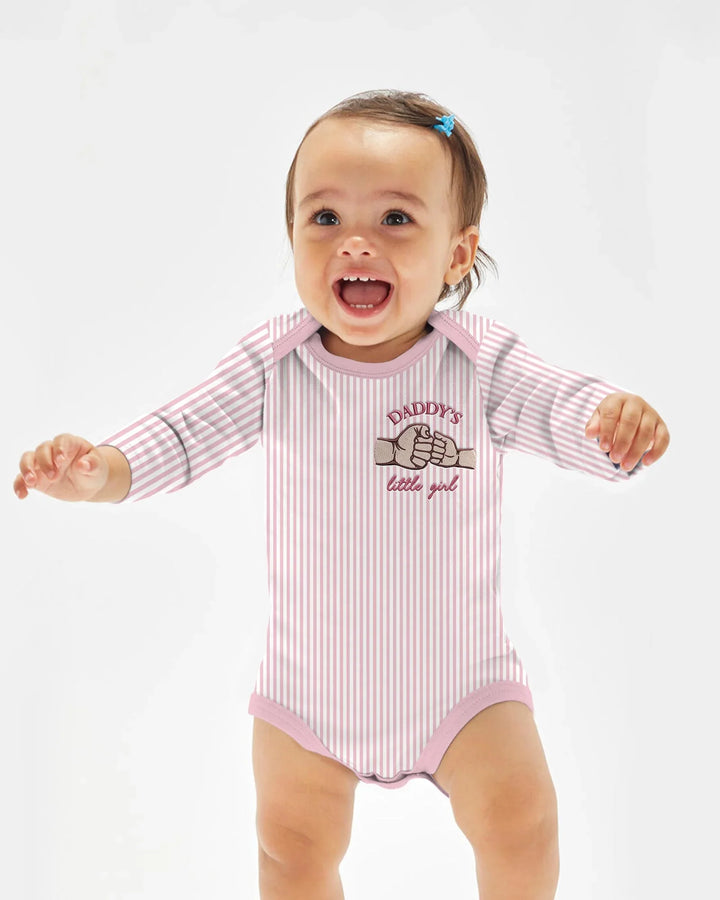 Embroidered Daddy's Little Bamboo Bodysuit