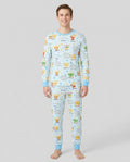 Menorahs From Around The World Bamboo Men's Pajama Set