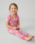 Summerween Doodles Bamboo Two Piece Short Sleeve Pajama Set