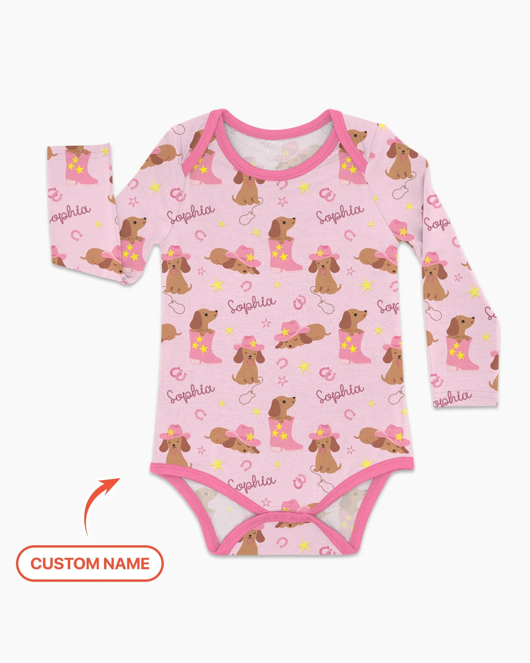 Howdy Dachshund Bodysuit