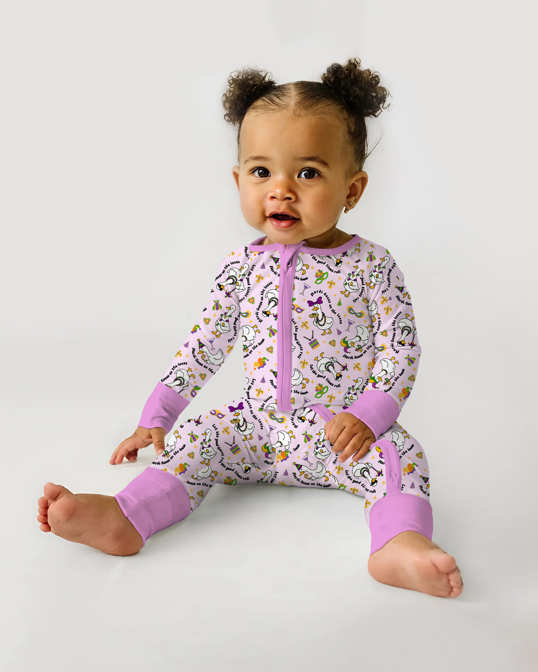 Mardi Gras Silly Goose Convertible Zippy