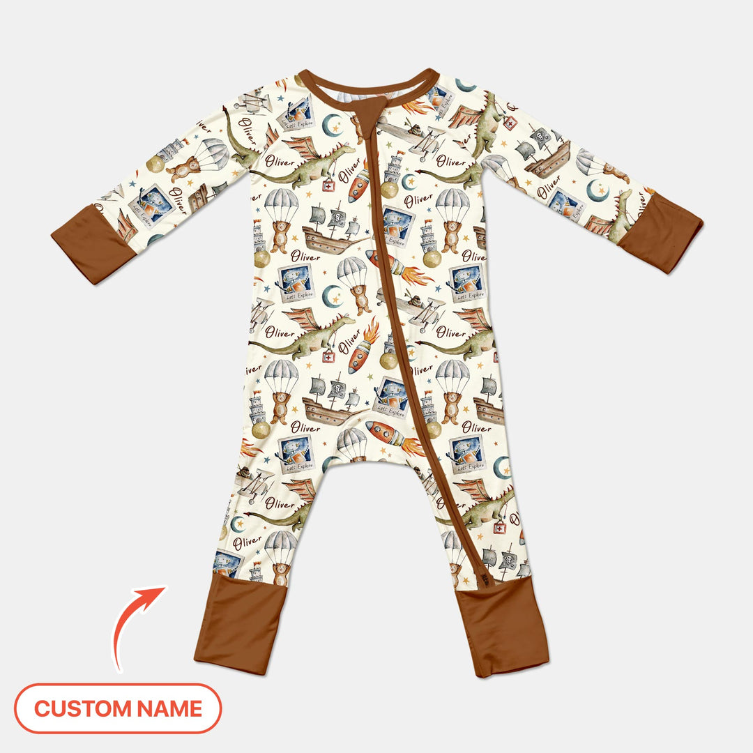 Adventure Dreams Custom Name Convertible Zippy