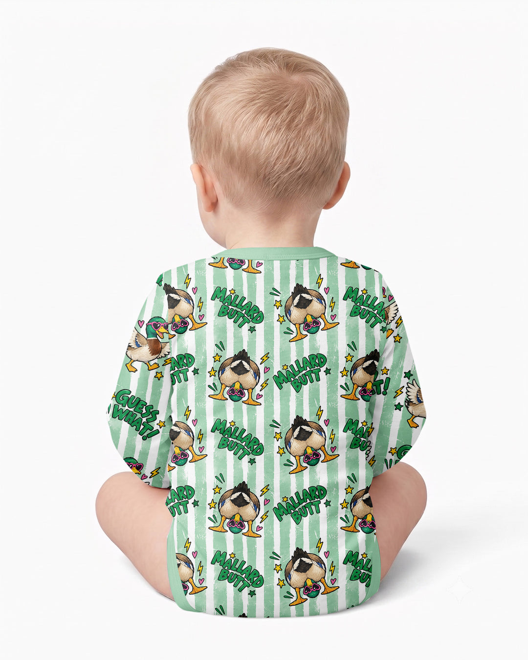 Guess What Mallard Butt Bamboo Bodysuit