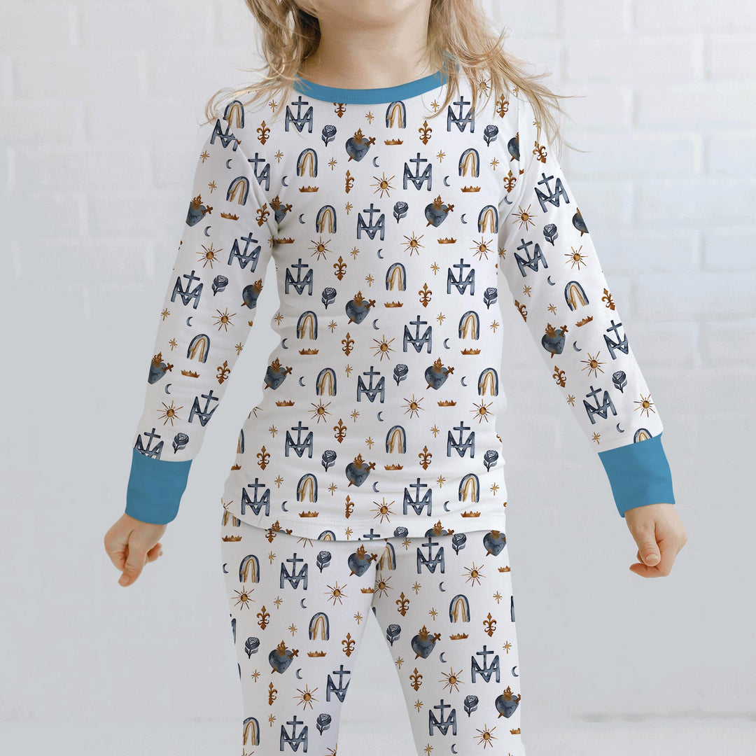 Sacred Blessings Two Piece Long Sleeve Pajama Set